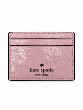 Kate Spade Madison Tutu Pink Patent Slim Card Holder Wallet NWT